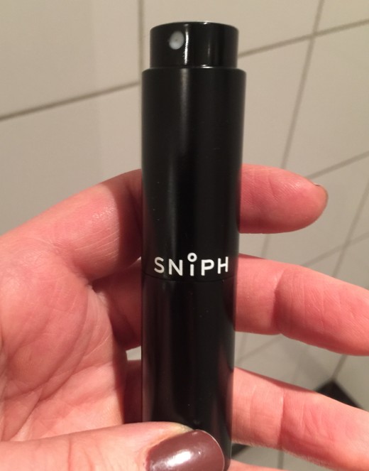Smart parfymetui från Sniph