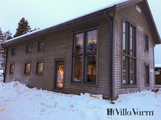 Villa Kåbdalis – ett modernt fritidshus